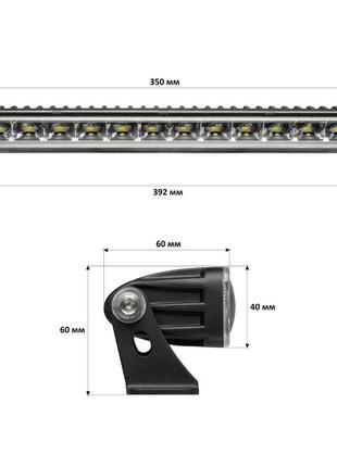 Светодиодная фара-люстра starlight 60watt 10-30v ip68 (lsb-60w)