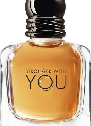 Мужские духи giorgio armani emporio armani stronger with you 33 ml. (джорджио армани стронгер виз ю)3 фото