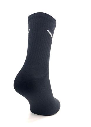 Жіночі високі шкарпетки nike classic black 36-40 білі високі носочки літні найк демісезонні7 фото
