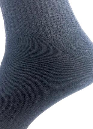 Жіночі високі шкарпетки nike classic black 36-40 білі високі носочки літні найк демісезонні9 фото