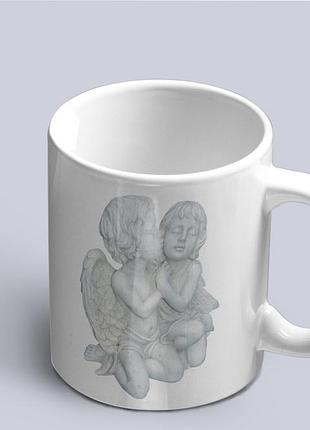 Чашка с принтом "пара ангелов" (02010115037)