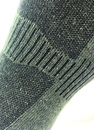 Упаковка летние тактические носки зсу 10 пар 41-45 хаки герб армейские носочки военные высокие7 фото