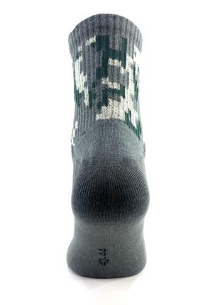 Тактические военные носки зсу с сеткой 10 пар 42-44 хаки пиксель летние армейские камуфляжные7 фото