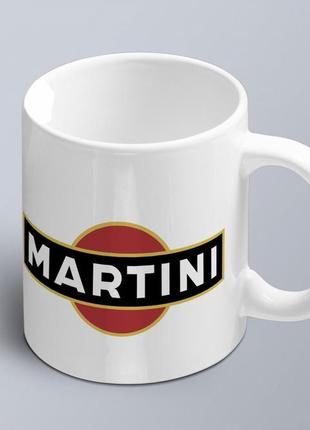 Чашка  з принтом логотипу martini