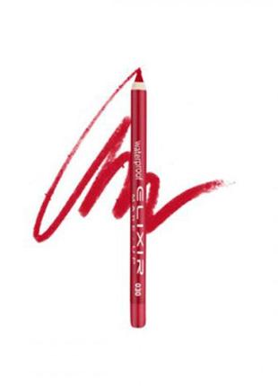 Elixir олівець для губ водостійкий тон 030 true red