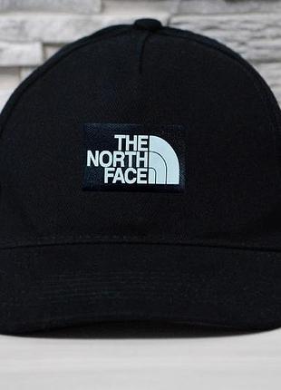 Бейсболка черная the north face