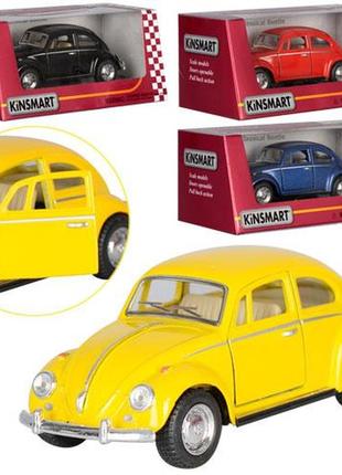 Машинка заліз. інерц. kinsmart 1967 volkswagen classical beetle 5057w