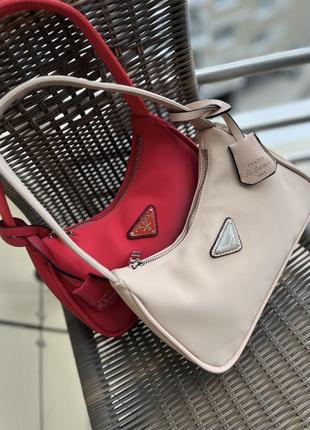 Prada маленькая стильная женская сумка