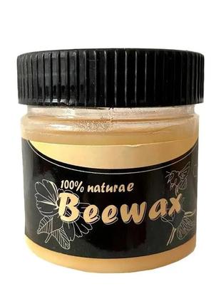 Полироль для мебели beewax 80 г / восковой полироль для мебели1 фото