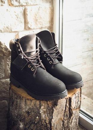 Крутые ботинки с мехом тимберленды, timberland7 фото