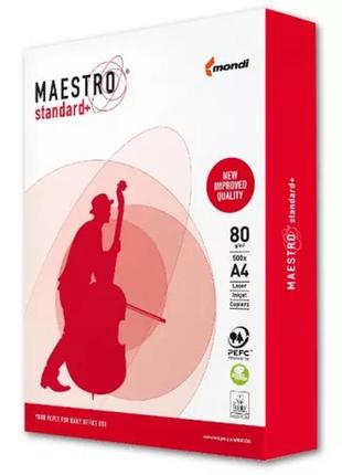 Папір а4 "maestro standard"80г 500арк.*в