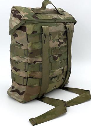 Подсумок универсальный тактический irr cordura 500 d мультикам (multicam) molle melgo (сухарка)4 фото