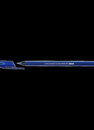 Ручка кульк."buromax" linea синя  bm.8362-01