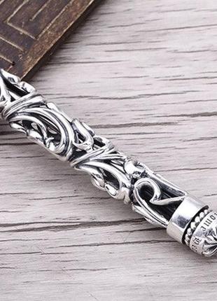 100% серебряная шариковая ручка chrome hearts меч эксклюзив10 фото