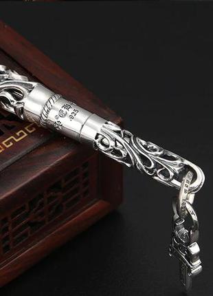 100% срібна кулькова ручка chrome hearts меч ексклюзив