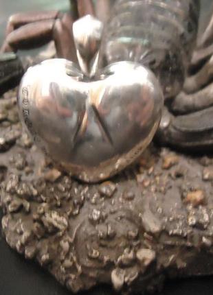 Большой серебряный кулон сердце chrome hearts открывается 25,3 грамм4 фото