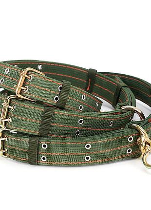 Ошейник для больших собак pet style "hunter" зеленый 1,0 метр