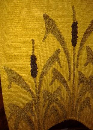 Теплий жіночий костюм-трійка, вовняний костюм, розмір l