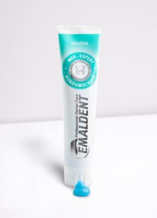 Зубна паста emaldent sensitive для чутливих зубів, 125 мл1 фото