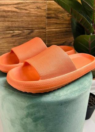Shoozy капці шльопанці жіночі, жовтогарячі2 фото