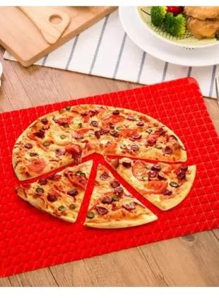 Коврик для выпечки pyramid pan fat-reduction silicone cooking mat (16,25х11,5 см, силиконовый)grill3 фото