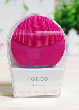 Електронна щітка для чищення обличчя foreo luna mini 2- масажер форео3 фото