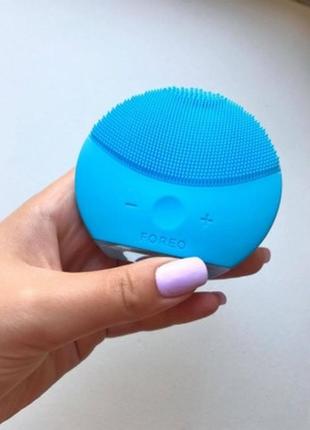 Электронная щетка для чистки лица foreo luna mini 2- массажёр форео5 фото