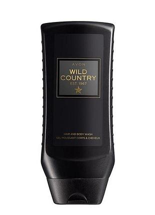 Шампунь-гель для душу avon wild country