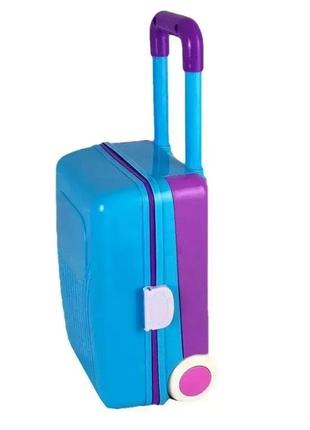 Уценка! игровой набор чемодан suitcase transformable  (ck05a)(поломано колесо и навес 430)3 фото