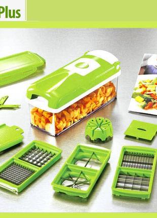 Овощерезка найсер дайсер, nicer dicer plus измельчитель аналог с книгой рецептов