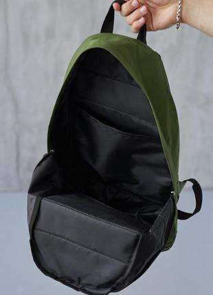 Рюкзак матрац хакі nike (чорн. лого)6 фото
