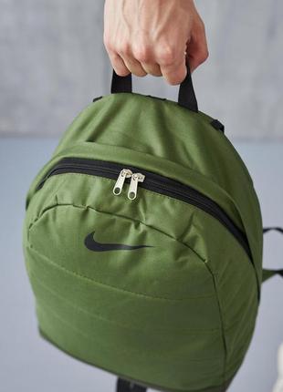 Рюкзак матрац хакі nike (чорн. лого)7 фото