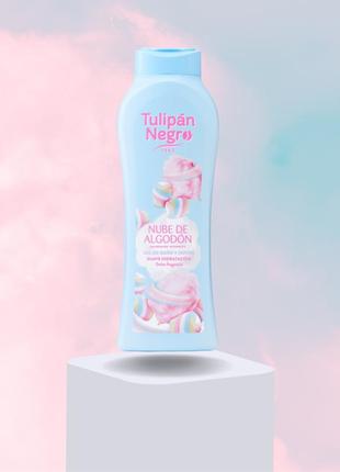 Гель для душа "хлопковое облако" - tulipan negro cotton сloud shower gel, 650 мл