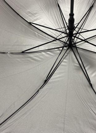 Дитяча однотонна парасолька тростиною на 4-8 років від фірми "toprain" #0145/35 фото
