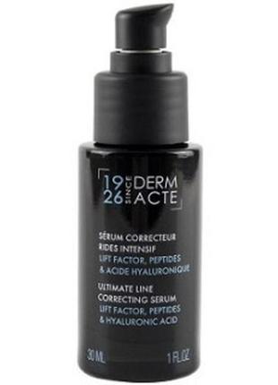 Корректирующая сыворотка от морщин ultimate line correcting serum academie, 30мл