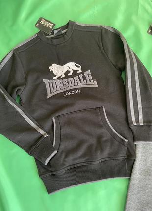 Теплый спортивный костюм на мальчика lonsdale2 фото