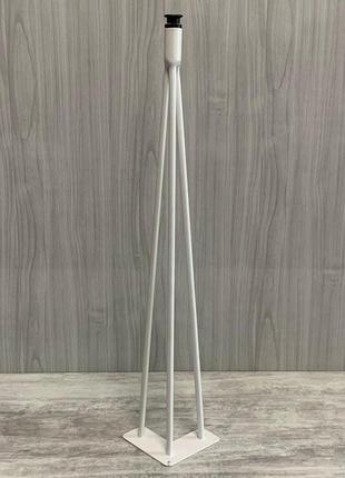 Ножка для стола "конусная лайт" н-450 мм, черный ( труба д-10х1,2 ) / опора для стола...