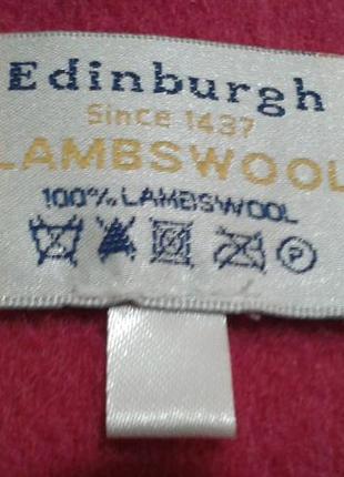 Шаль edinburgh lambswool шарф классический тканый шалик+300шарфов4 фото