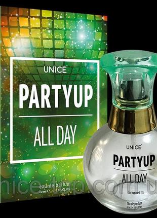 Жіноча парфумована вода unice partyup, 60 мл