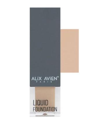 Рідка тональна основа з spf 35 alix avien, 302 ochre beige, 35 мл