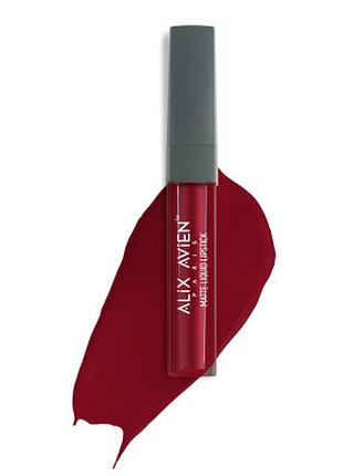 Рідка матова помада для губ alix avien, 521 wild red, 3 мл