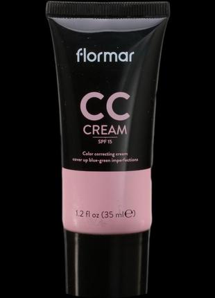 Cc-крем flormar, spf 15, 04 розовый, 35 мл1 фото