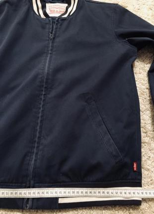 Бомбер, куртка,ветровка levi’s оригинал бренд размер m,l6 фото