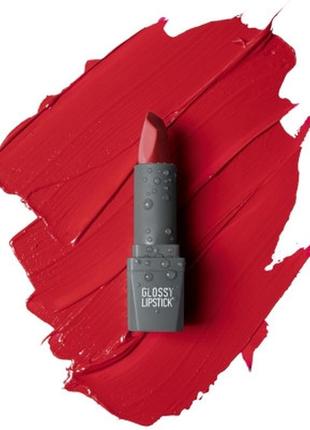 Глянцева помада для губ alix avien, 320 glossy red, 4 г