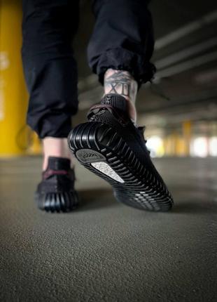 Adidas yeezy 350 v2 black reflective (реф шнурки)🔥8 фото