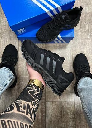 Чоловічі кросівки adidas marathon tr 26 all black/мужские кроссовки