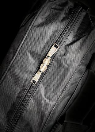 Дорожная сумка черная спортивная из полиэстра средняя через плечо tongsheng7 фото