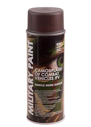 Deco color краска аэроз. 400ml military paint/mud brown/грязно-коричневый (728558)1 фото