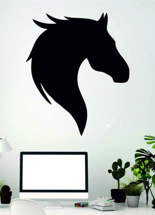 Декоративне настінне панно «кінь», декор на стіну4 фото
