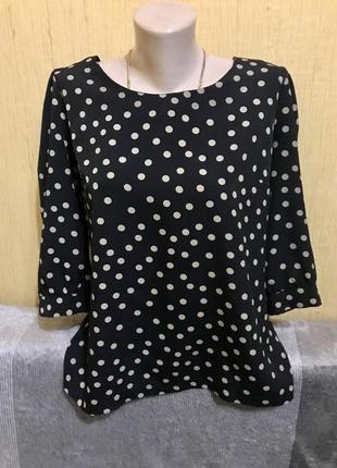 Блуза в горох